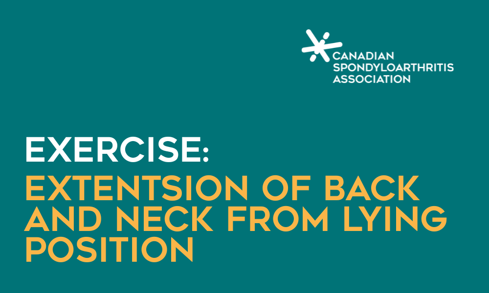 Extension of Back  and Neck from Lying Position