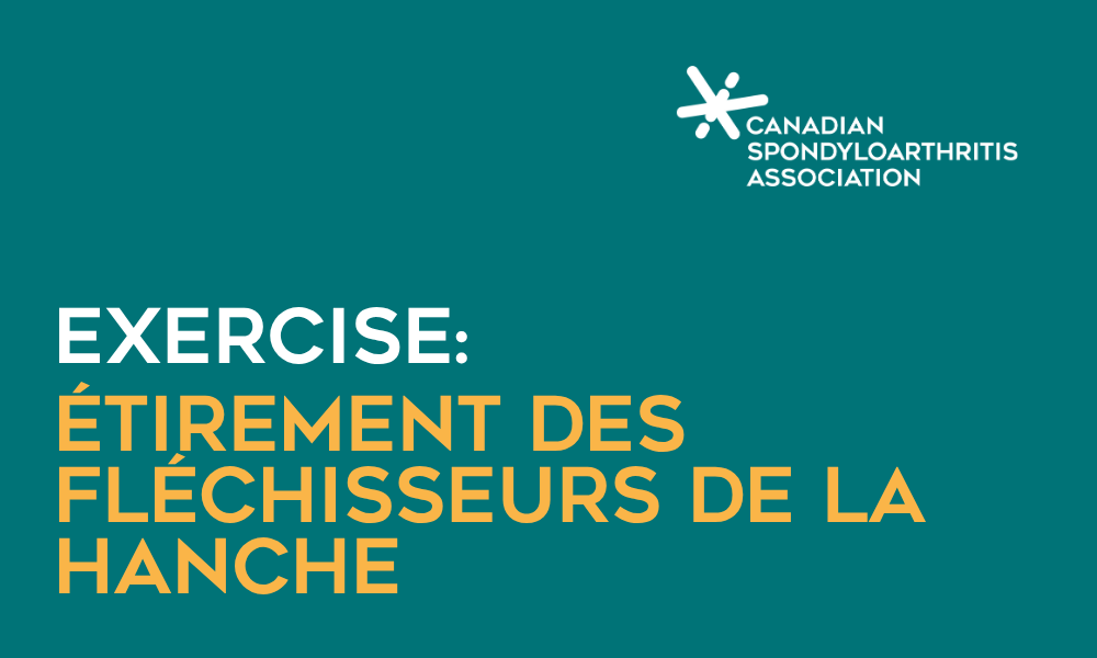 Exercice: Étirement des fléchisseurs de la hanche